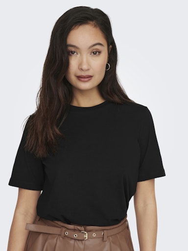 Geri Cotton T-Shirt (Black)