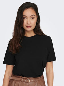 Geri Cotton T-Shirt (Black)