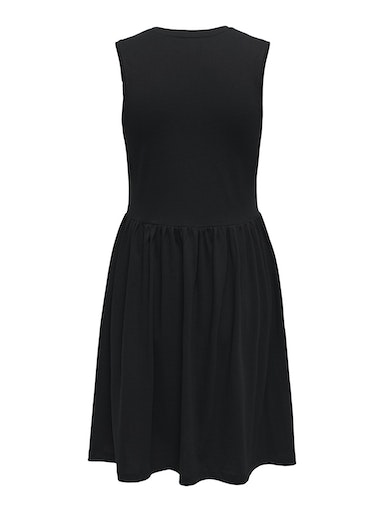 May Peplum Dress (Black) – Orchard Clothing Company