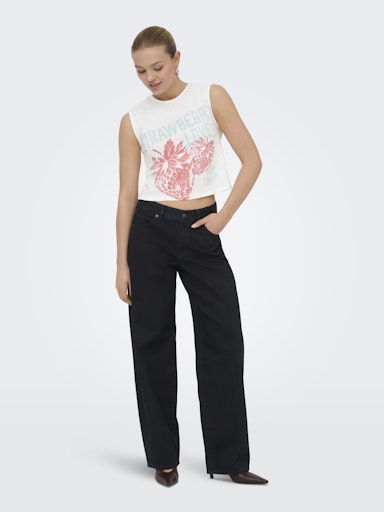 Strawberries Organic Cotton Tank