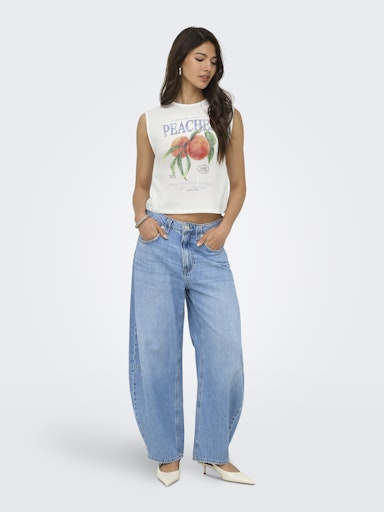 Peaches Organic Cotton Tank