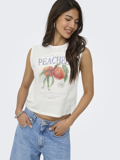 Peaches Organic Cotton Tank