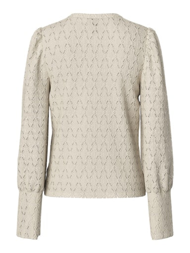 Christy Cross Hatch Top (Birch)