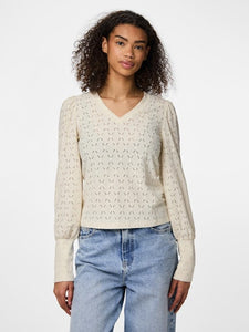 Christy Cross Hatch Top (Birch)