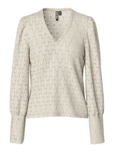 Christy Cross Hatch Top (Birch)