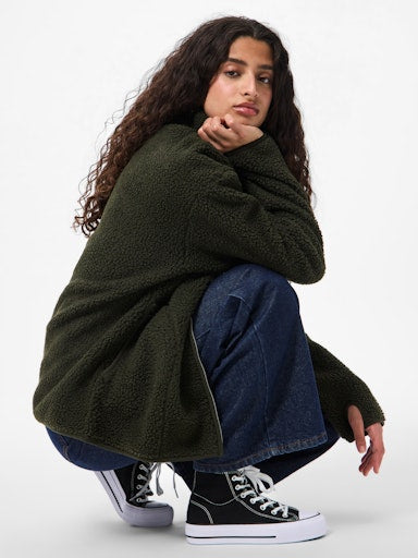 Sadia Teddy Jacket (Forest Night)
