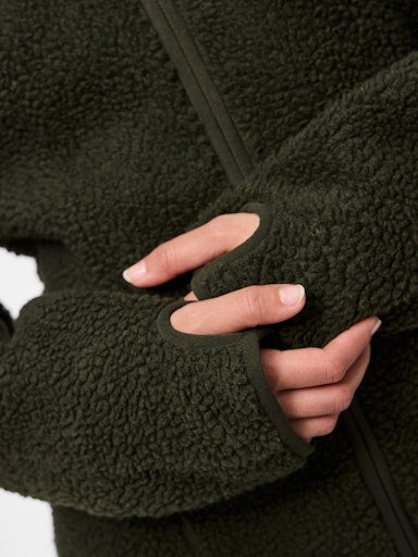 Sadia Teddy Jacket (Forest Night)