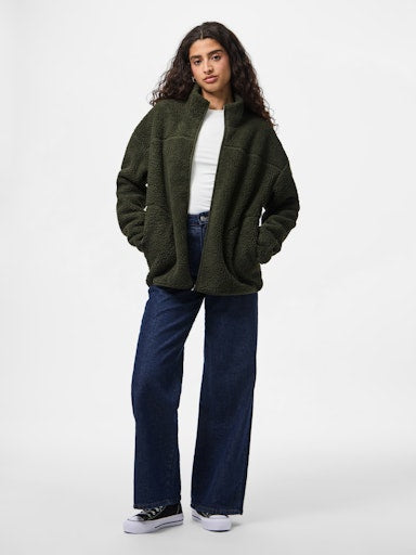 Sadia Teddy Jacket (Forest Night)