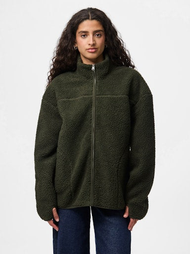 Sadia Teddy Jacket (Forest Night)