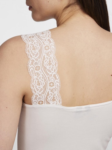 Barbera Lace Camisole (Bright White)