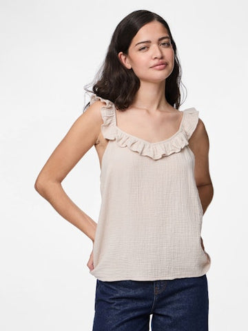 Sastina Organic Cotton Tank (Silver Grey)