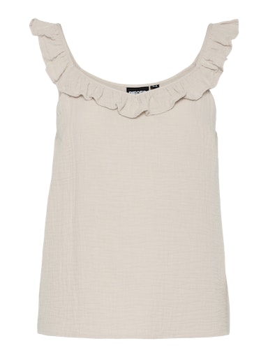 Sastina Organic Cotton Tank (Silver Grey) - 25% OFF AT CHECKOUT - FINAL SALE