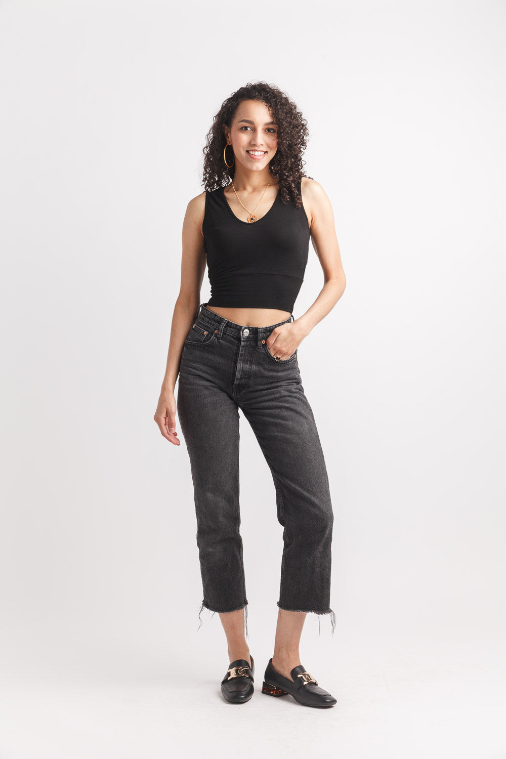Kimmy Bamboo Bralette (Black)