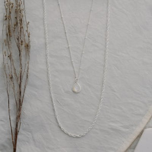 Paris Drop Pendant Necklace - 2 Colour Options