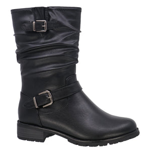 Queens Waterproof Wide Width Boot (Black)