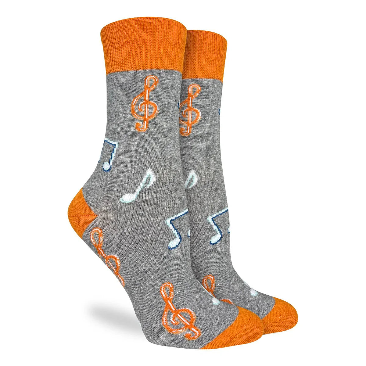 Music Notes Good Luck Socks