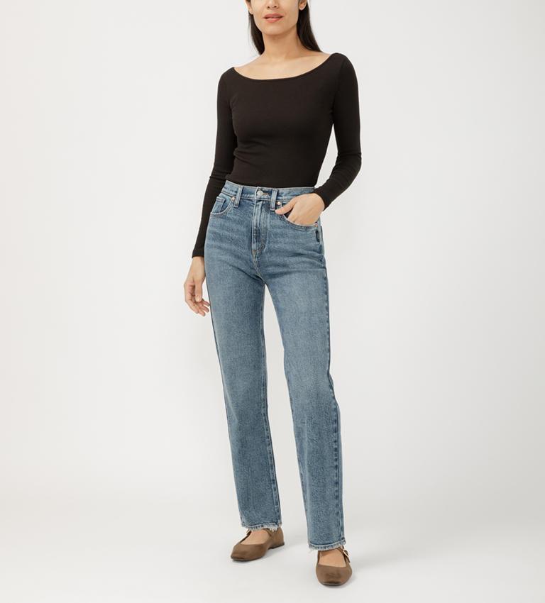 Highly Desirable Straight Jean (Malibu Wash)