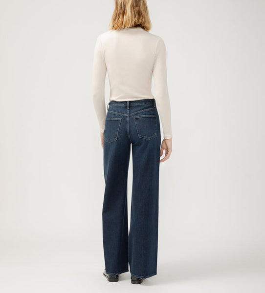 Isbister High Rise Wide Leg Jean (Bijou)