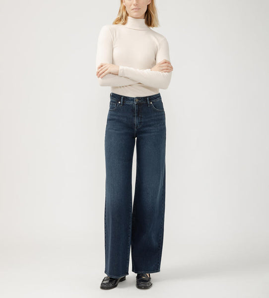 Isbister High Rise Wide Leg Jean (Bijou)
