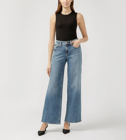 Suki Wide Leg Jean (Light Indigo)