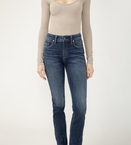 Avery Straight Jeans (Maise Blue)