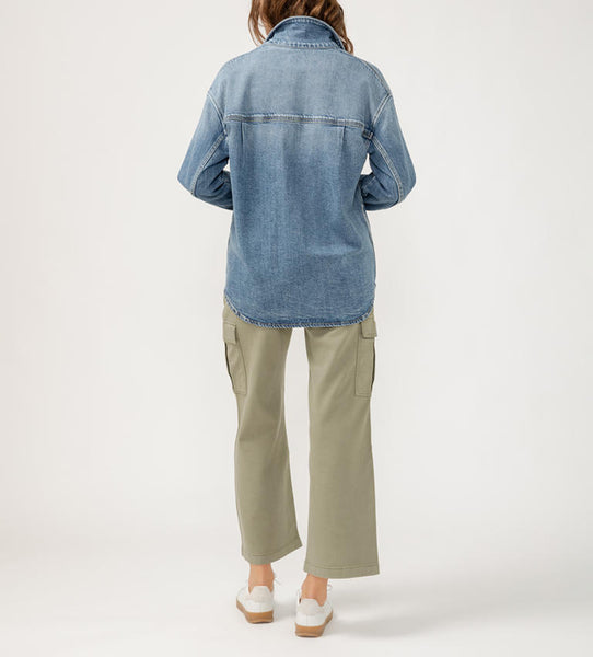 Silver Jeans Co. Denim Shirt Jacket
