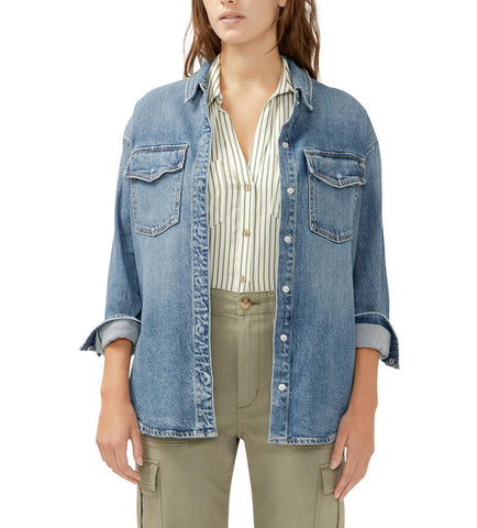 Silver Jeans Co. Denim Shirt Jacket