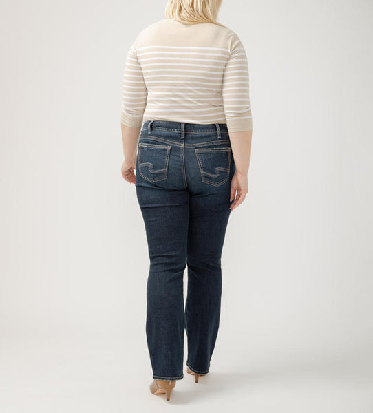 PLUS Suki Slim Boot Cut Jean (Dark Indigo)