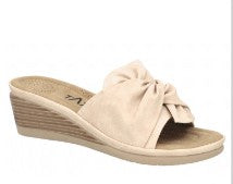 Janice Wedge Sandal (Nude)