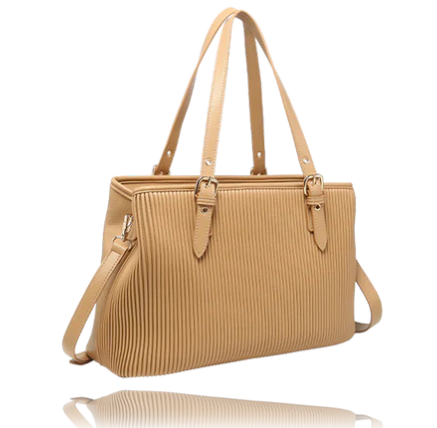 Bea Pleated Tote - 5 Colour Options
