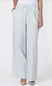 Amira Cotton Striped Pant