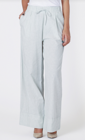 Amira Cotton Striped Pant