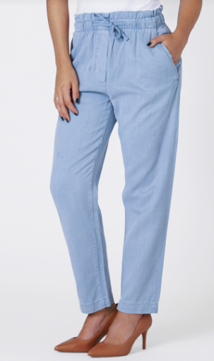 Bailey Elastic Waist Jogger (Denim Wash)