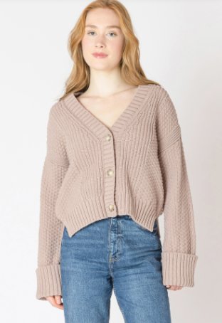 PLUS Jolene Textured Cardigan