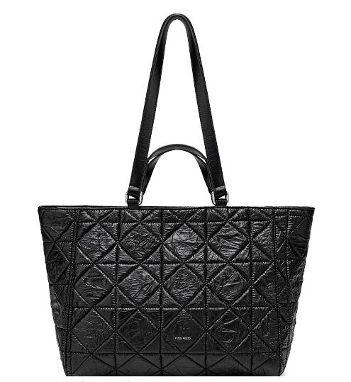 Pixie Mood - Brenda Quilted Tote (Black)