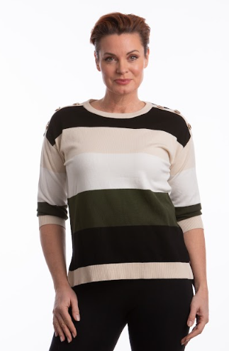 Pam Striped Sweater