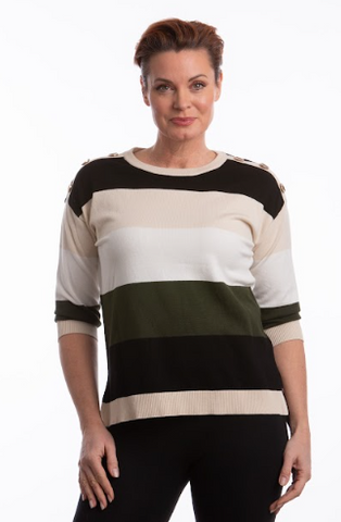 Pam Striped Sweater
