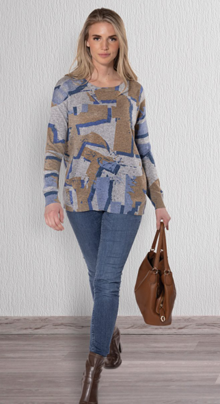 Corrie Printed Sweater