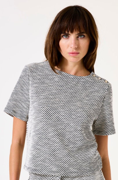 Yvonne Lurex Top