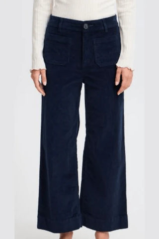 Dasik Crop Corduroy Pant (Black)