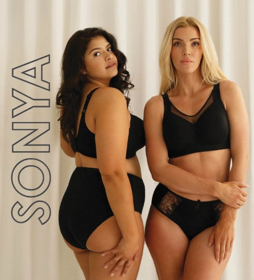 PRE-ORDER - Sonya Wireless Bra (Black)