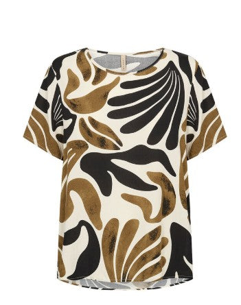 Feldi Printed Blouse (Butternut)