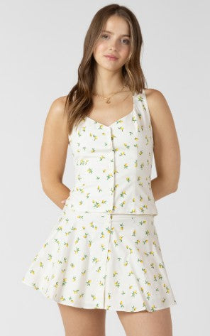 Hayden Halter Top (Lemon Drop)