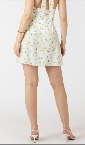 Hayden Short Skirt  (Lemon Drop)