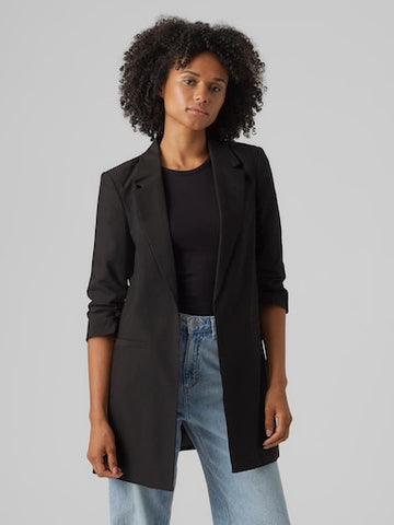 Tess Long Black Blazer