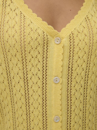 Lexie Button Down Knit Reversible Tank (Golden Haze)