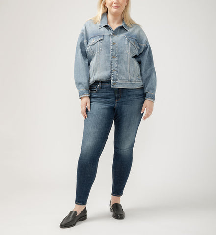 PLUS Elyse Skinny Jean (Dark Indigo)