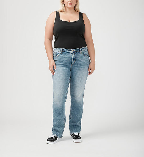 PLUS Elyse Slim Boot Cut Jean (Light Blue)