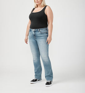 PLUS Elyse Slim Boot Cut Jean (Light Blue)