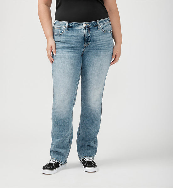 PLUS Elyse Slim Boot Cut Jean (Light Blue)